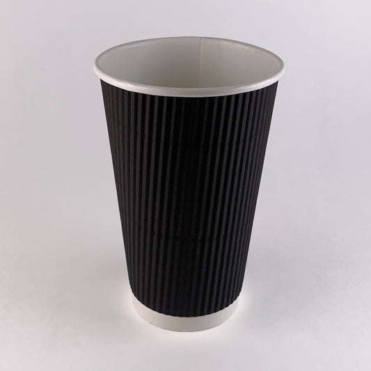 black paper coffee cups