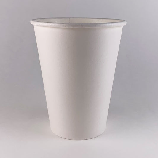 white disposable paper cups for catering