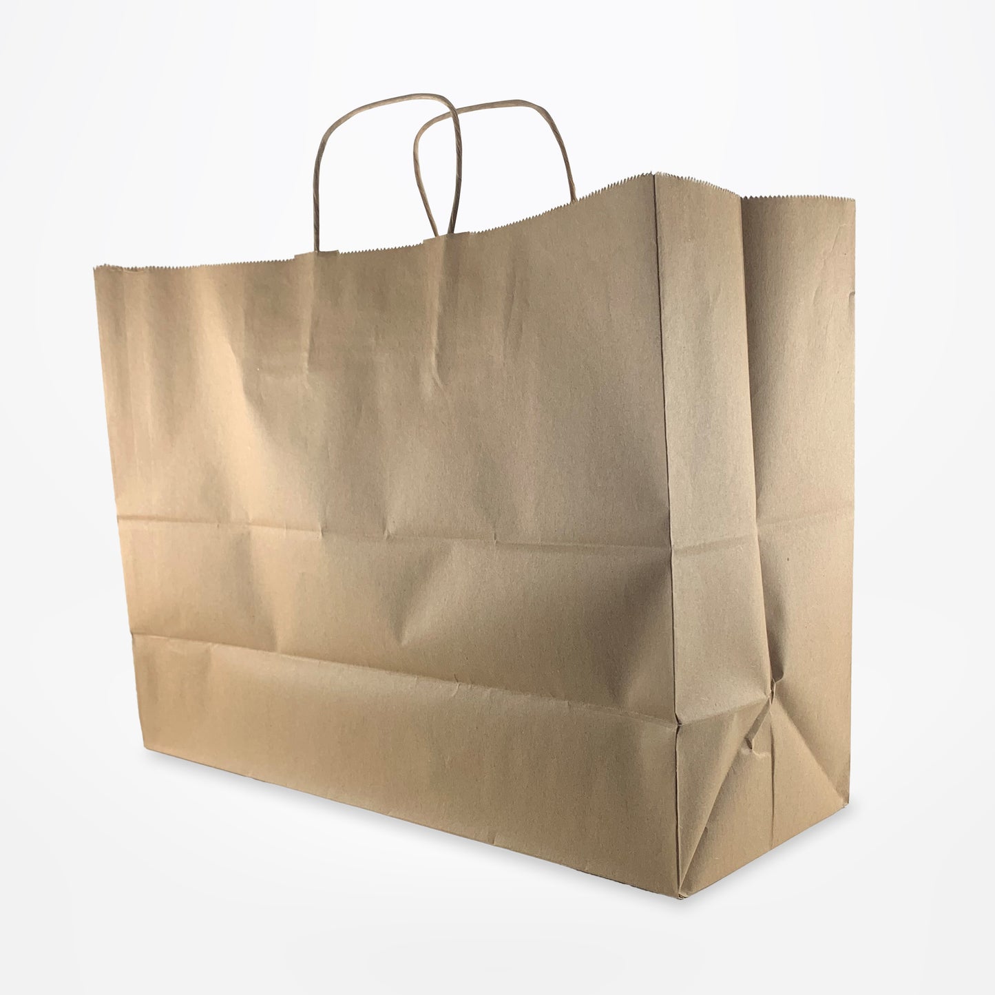 extra large brown food delivery bags with handles