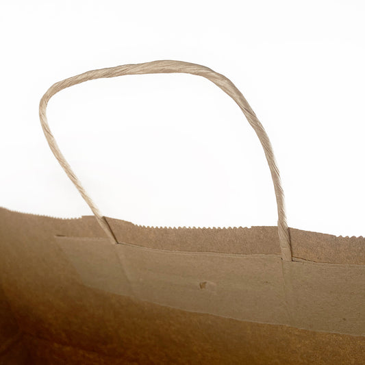 extra large brown food delivery paper bags