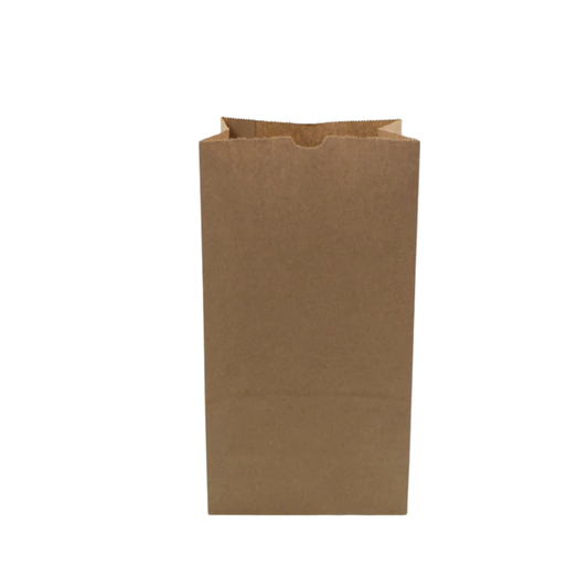 Takeaway medium brown SOS paper bags