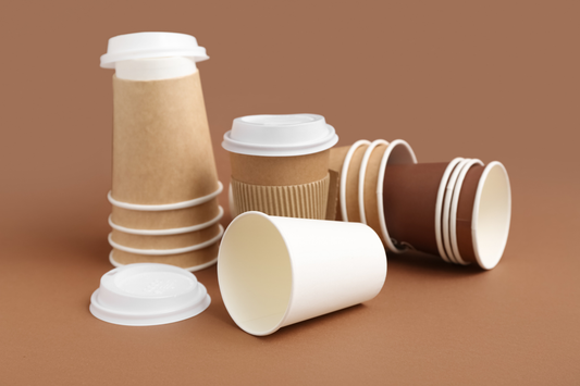 Paper cups and lids