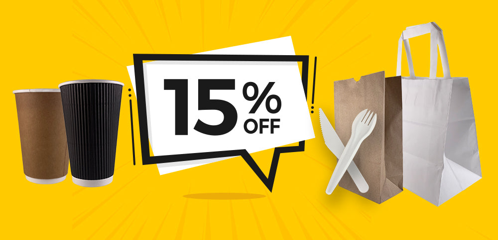 Celebrating Your Business with Sustainable Packaging: 15% Off Your First Order!