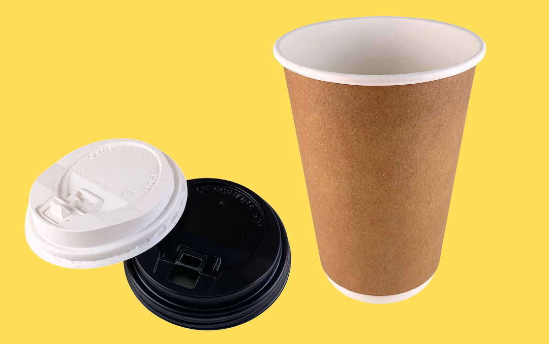 Paper cups and lids