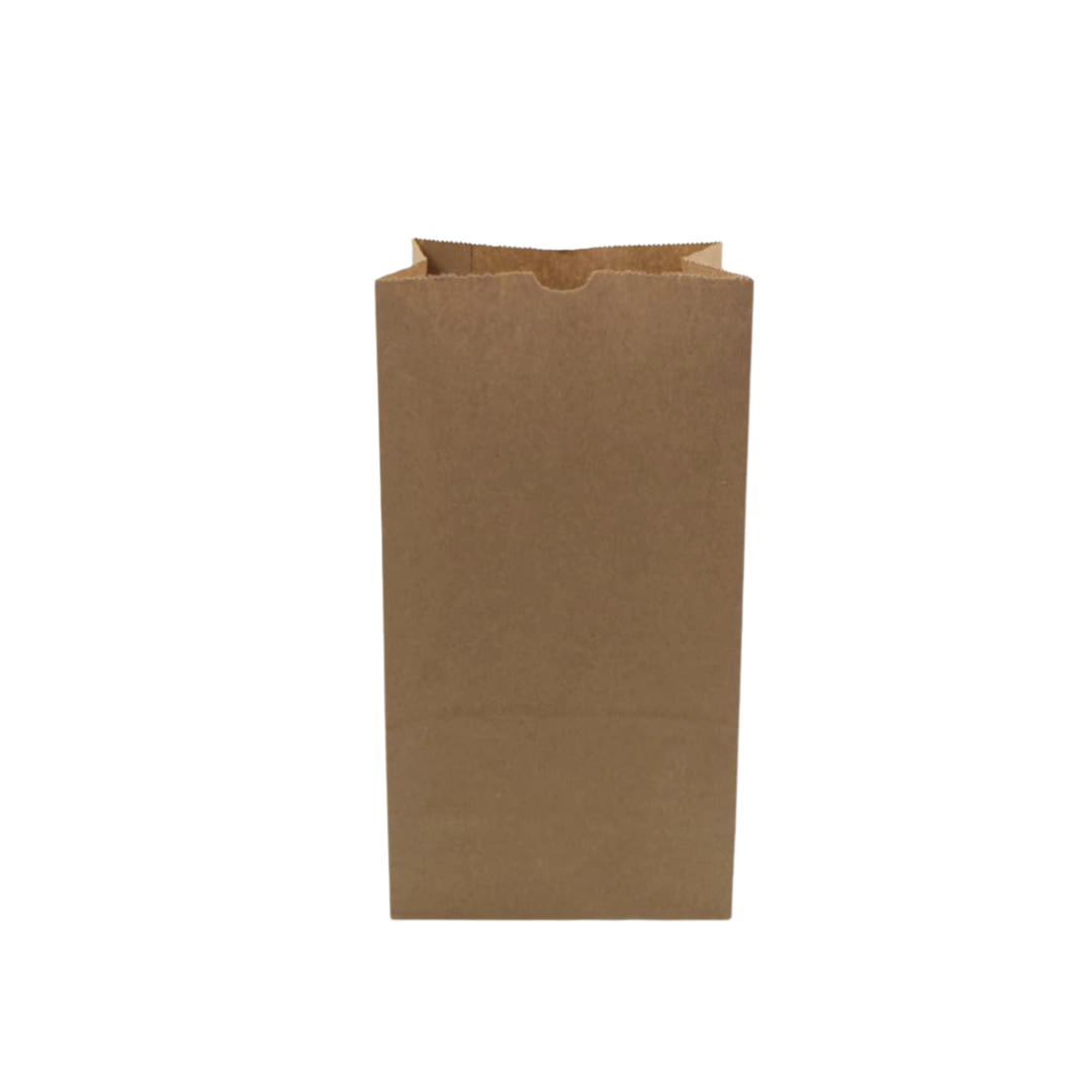 Brown SOS takeaway paper bags