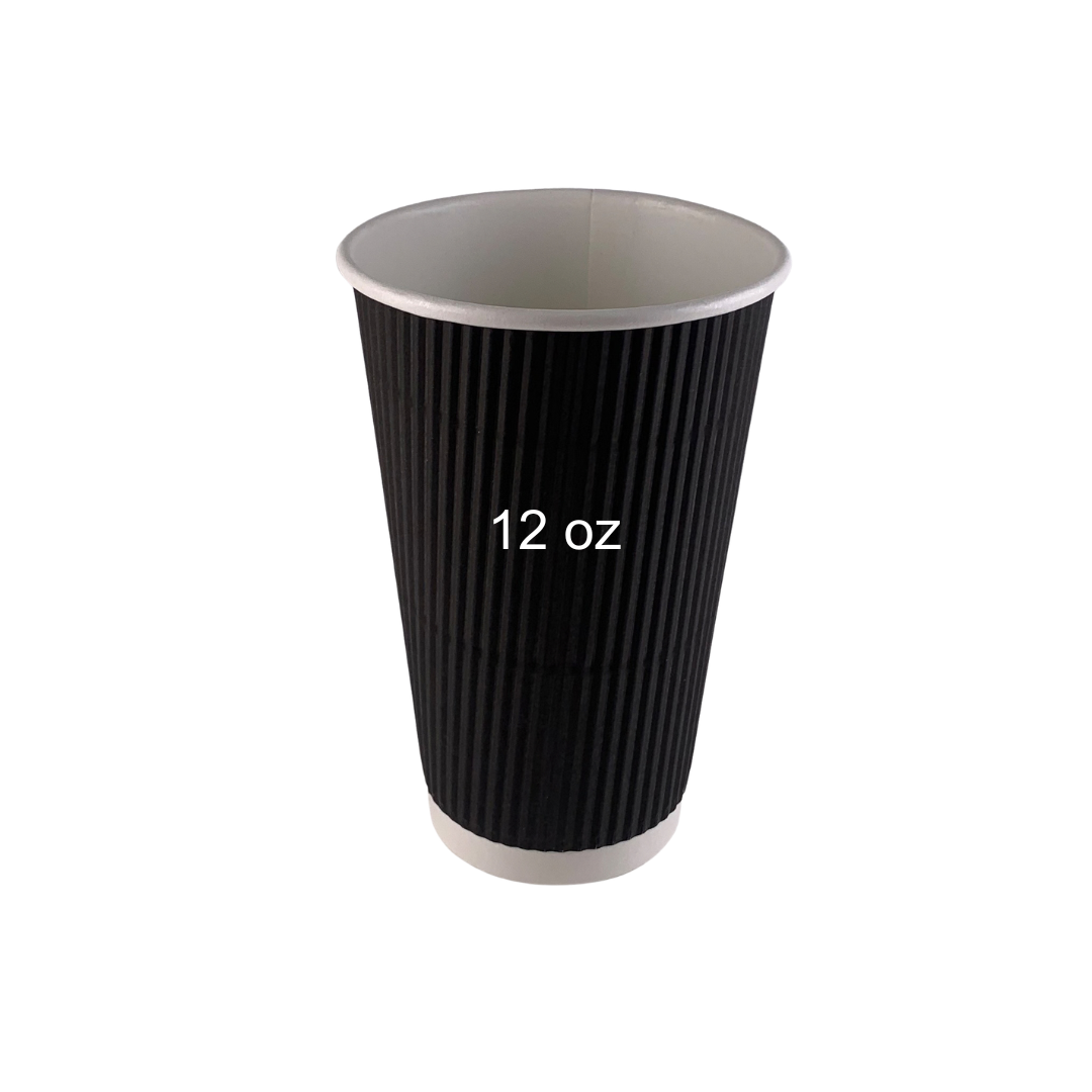12 oz ripple wall paper cups