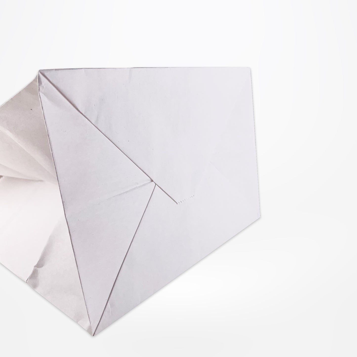 white paper carrier bags for food takeaways and catering