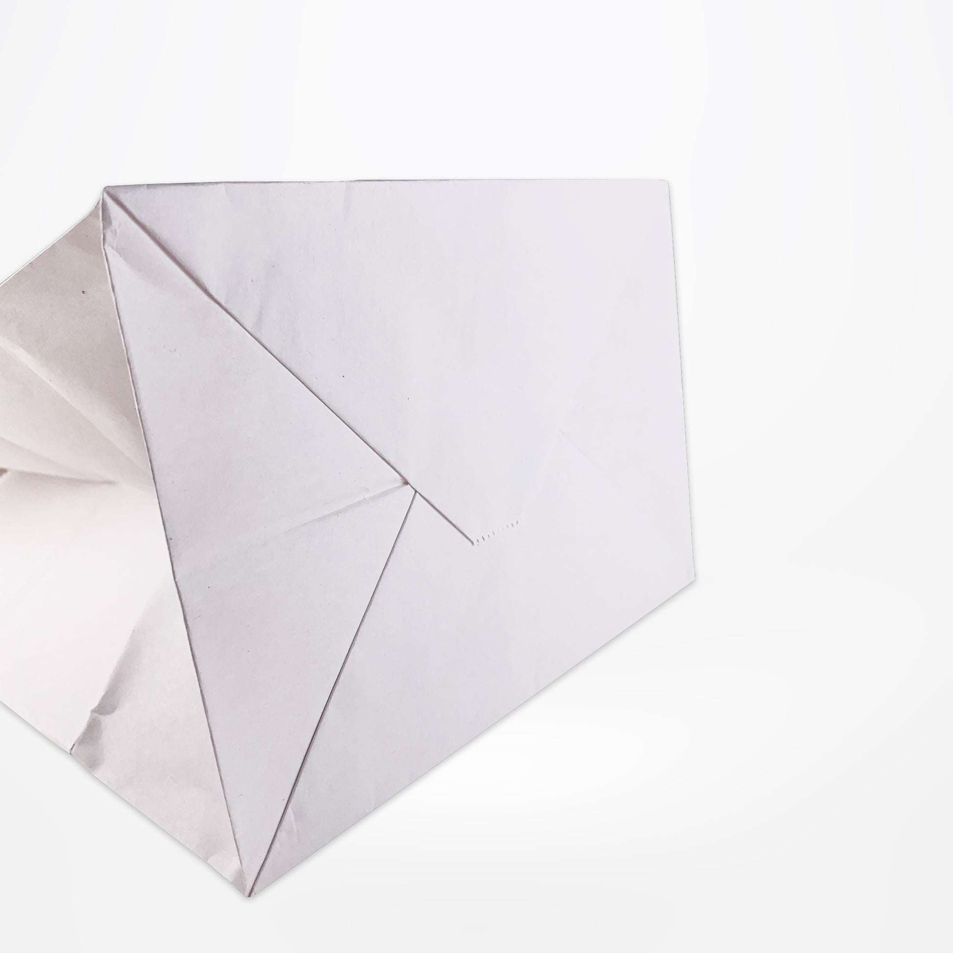 white paper carrier bags for food takeaways and catering