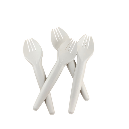 Paper spork white
