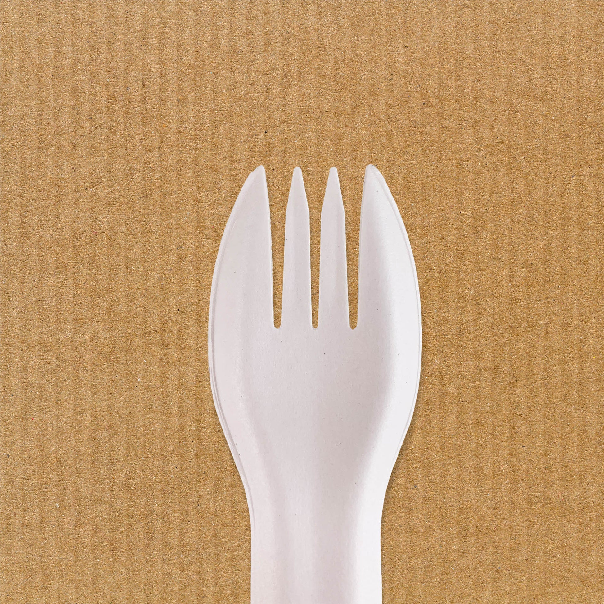 Paper fork - disposable paper cutlery for takeaway and catering