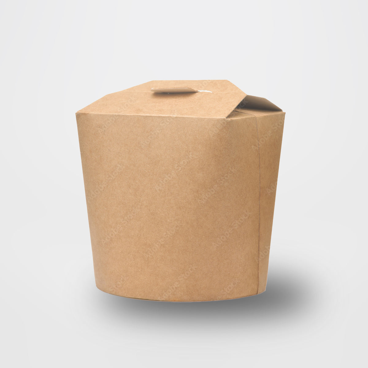 Noodle Paper Box Brown