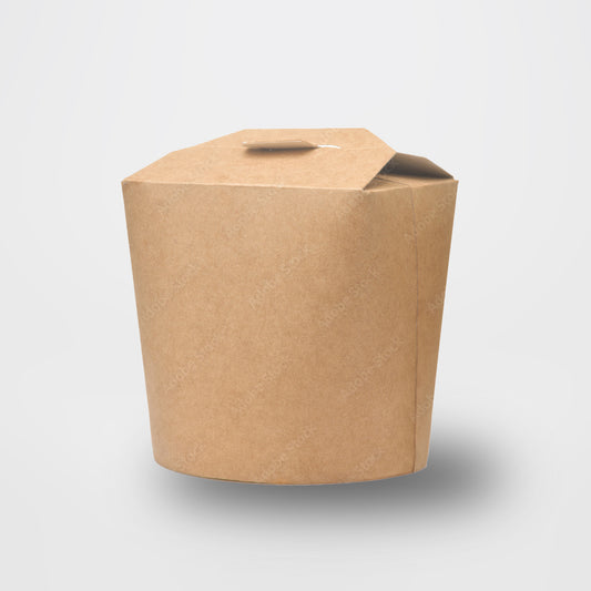 Noodle Paper Box Brown