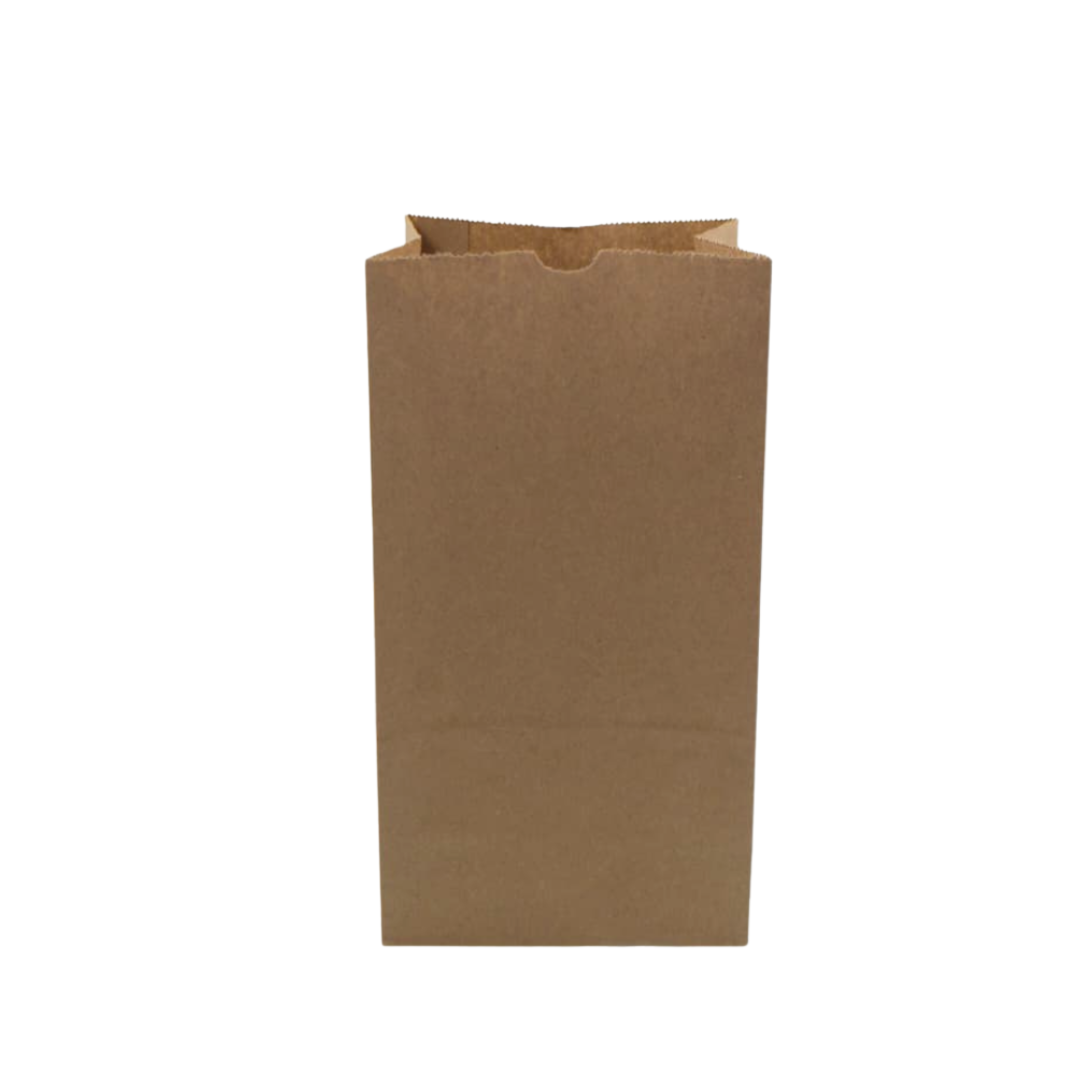 Takeaway medium brown SOS paper bags