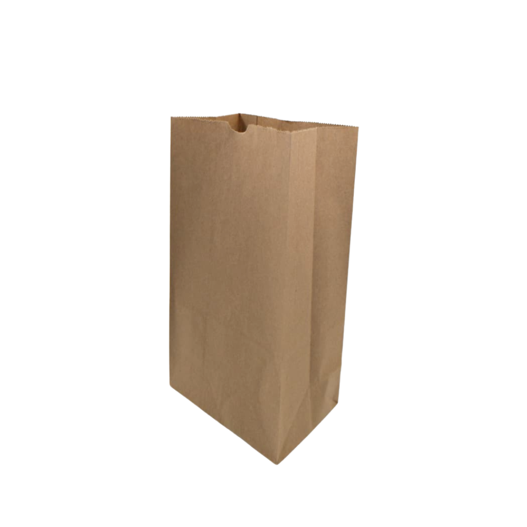 Takeaway medium brown SOS paper bags