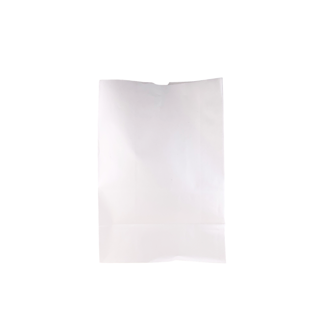 SOS takeaway paper bags white