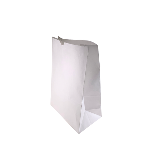 SOS takeaway paper bags white